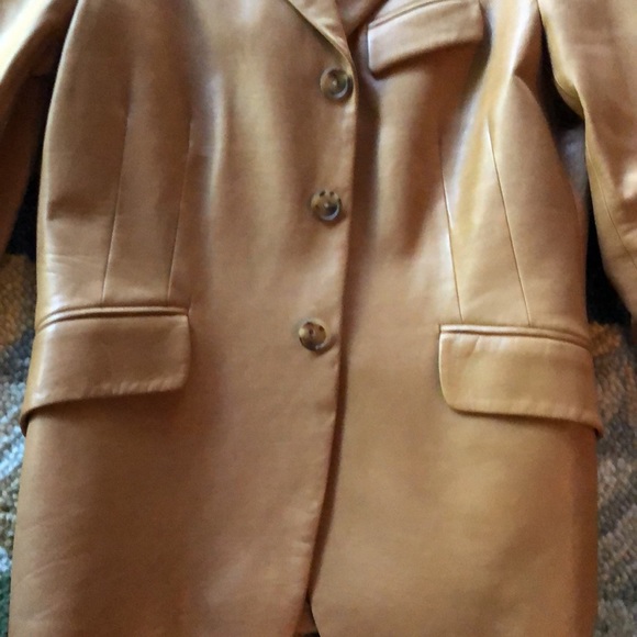 Ralph Lauren black label leather blazer - Picture 4 of 4